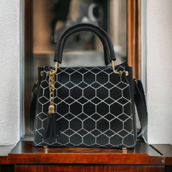 Women's PU leather Printed shoulder bags