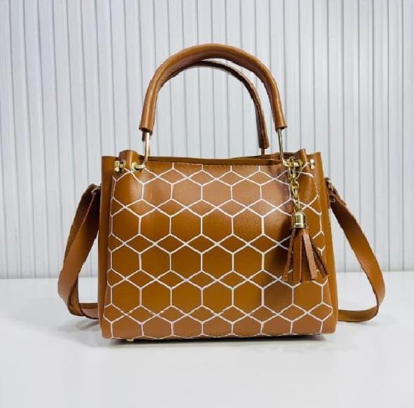 Women's PU leather Printed shoulder bags