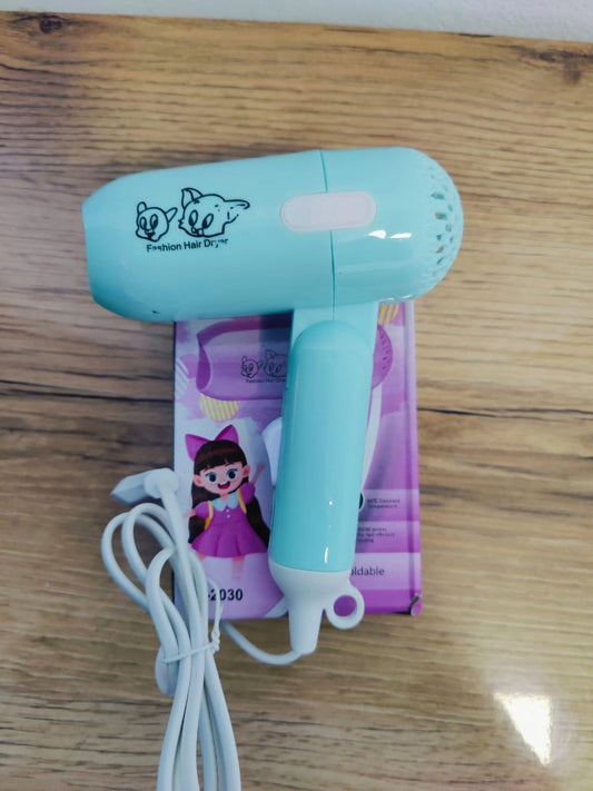 Fast drying lightweight Hair dryer 1000 watts with 2 heat& sitting